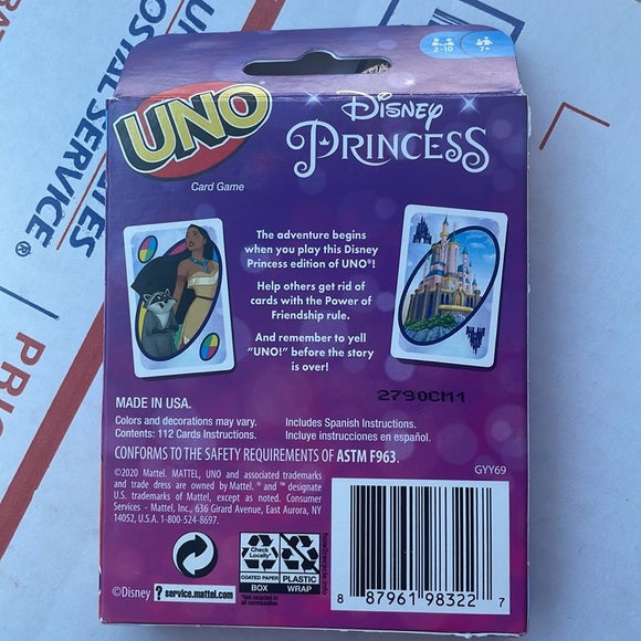 New Disney Princess Uno - Picture 2 of 2